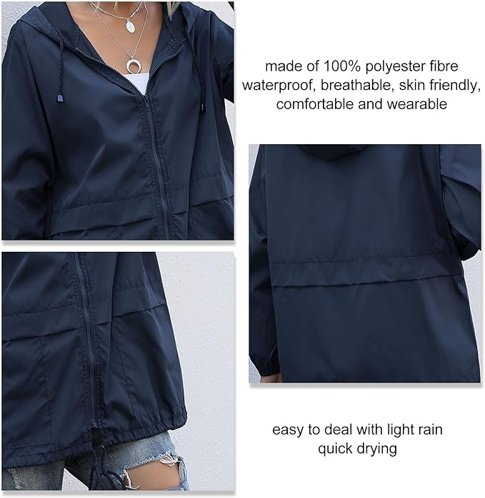 CHAQUETA IMPERMEABLE PARA DAMA