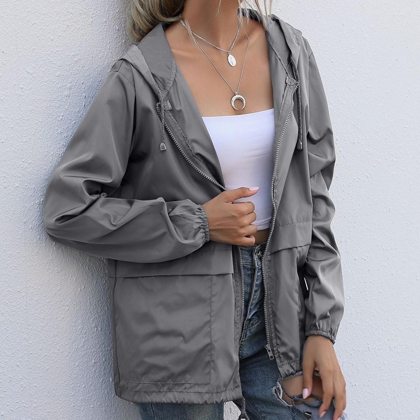 CHAQUETA IMPERMEABLE PARA DAMA
