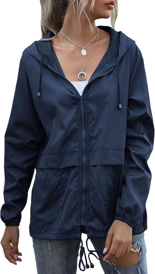 NUEVA  CHAQUETA   OTOÑO  IMPERMEABLE PARA DAMA