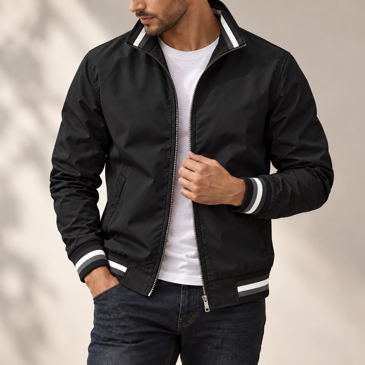 CHAQUETA PILOTO PARA HOMBRE PREMIUM