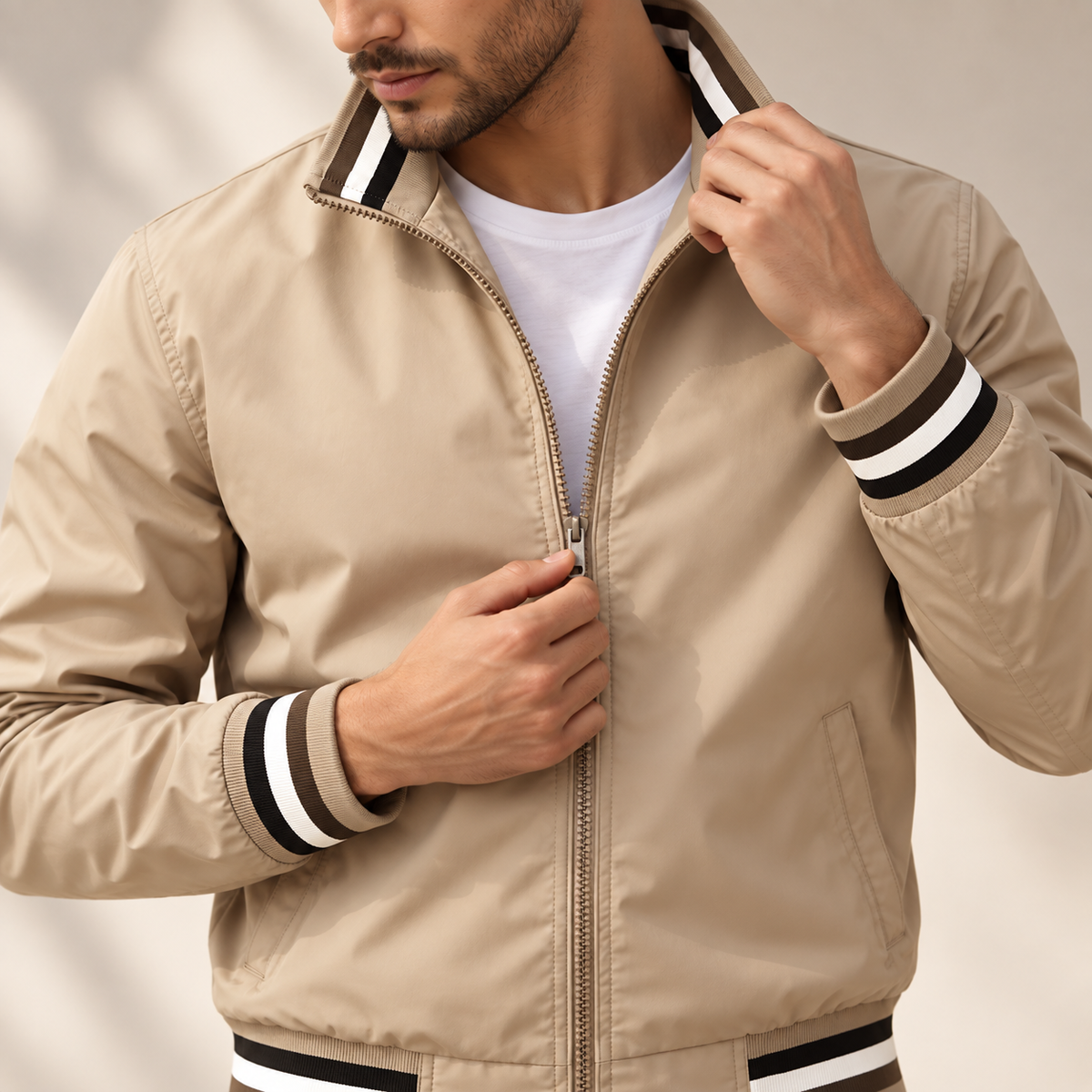 CHAQUETA PILOTO PARA HOMBRE PREMIUM