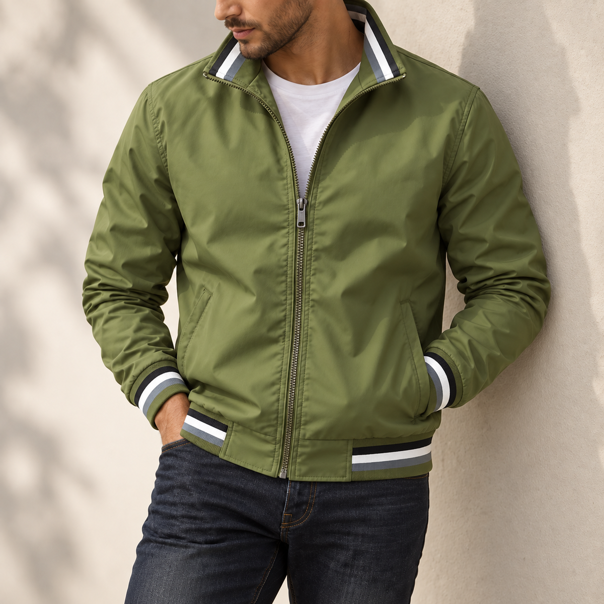 CHAQUETA PILOTO PARA HOMBRE PREMIUM