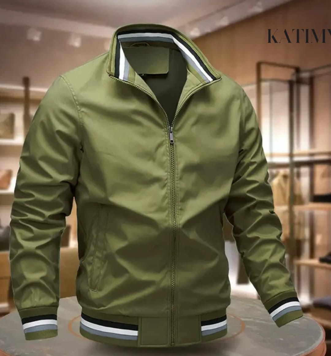 CHAQUETA TIPO PILOTO PARA HOMBRE